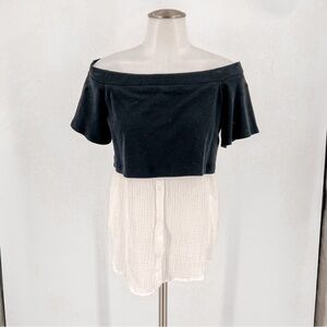 NWT Anthropologie off shoulder top